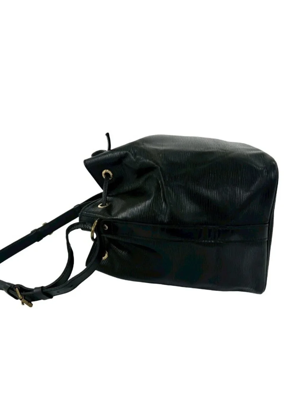 Louis Vuitton Vintage Petit Noe Epi Leather Shoulder Bag Pochette Black